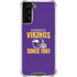 NFL Minnesota Vikings Helmet Galaxy S21 FE Clear Case
