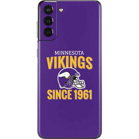 NFL Minnesota Vikings Helmet Galaxy S21 Plus 5G Skin