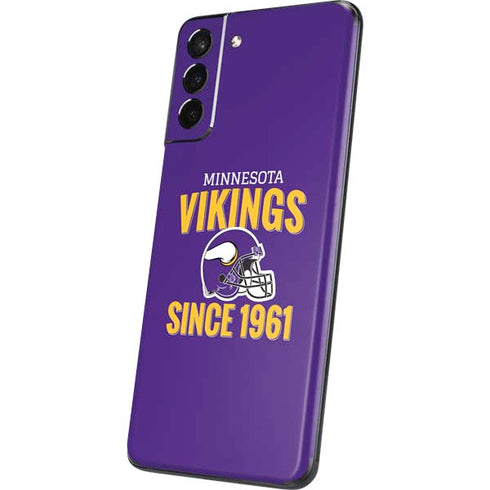 NFL Minnesota Vikings Helmet Galaxy S21 Plus 5G Skin