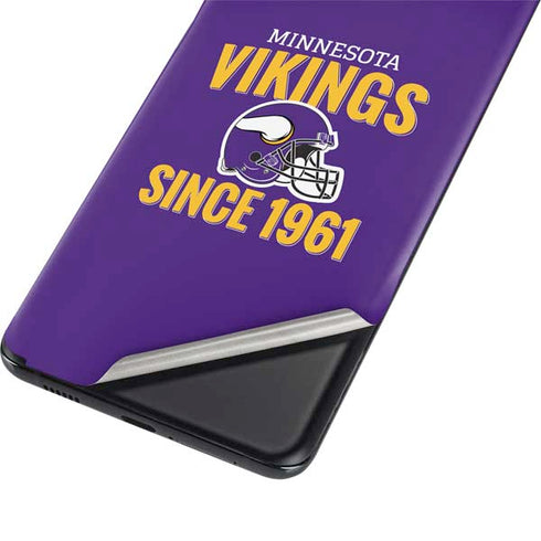 NFL Minnesota Vikings Helmet Galaxy S21 Plus 5G Skin