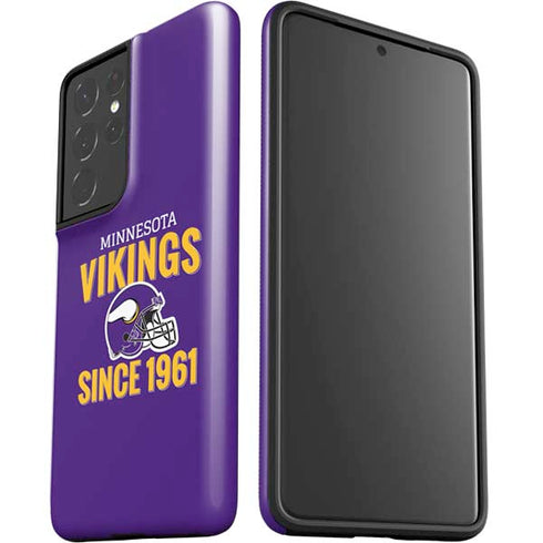 NFL Minnesota Vikings Helmet Galaxy S21 Ultra 5G Pro Case