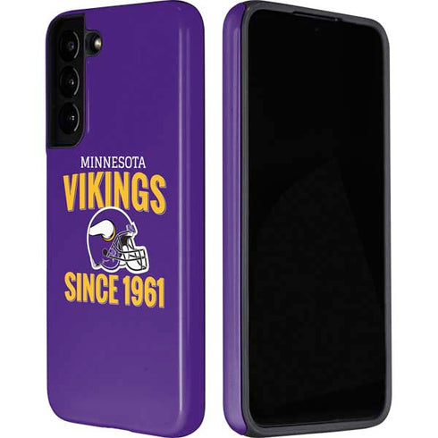NFL Minnesota Vikings Helmet Galaxy S22 Plus Pro Case