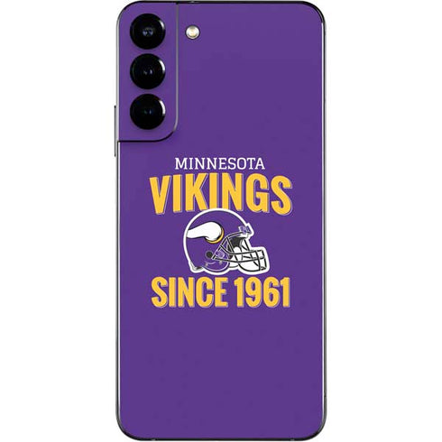 NFL Minnesota Vikings Helmet Galaxy S22 Plus Skin