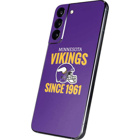 NFL Minnesota Vikings Helmet Galaxy S22 Plus Skin