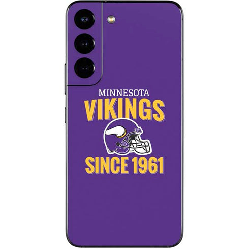 NFL Minnesota Vikings Helmet Galaxy S22 Skin