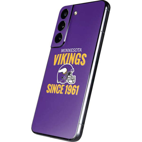 NFL Minnesota Vikings Helmet Galaxy S22 Skin