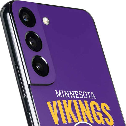 NFL Minnesota Vikings Helmet Galaxy S22 Skin