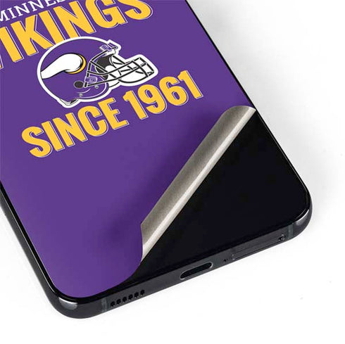NFL Minnesota Vikings Helmet Galaxy S22 Skin