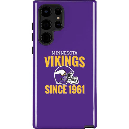 NFL Minnesota Vikings Helmet Galaxy S22 Ultra Pro Case