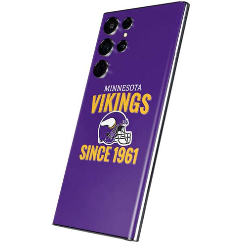 NFL Minnesota Vikings Helmet Galaxy S22 Ultra Skin