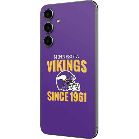 NFL Minnesota Vikings Helmet Galaxy S23 FE Skin