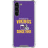 NFL Minnesota Vikings Helmet Galaxy S23 Plus Clear Case