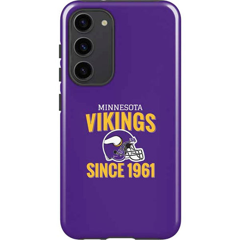 NFL Minnesota Vikings Helmet Galaxy S23 Plus Pro Case