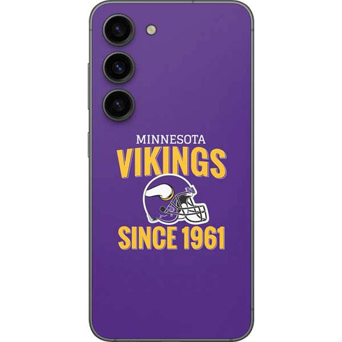 NFL Minnesota Vikings Helmet Galaxy S23 Skin