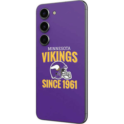 NFL Minnesota Vikings Helmet Galaxy S23 Skin
