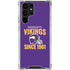 NFL Minnesota Vikings Helmet Galaxy S24 Ultra Clear Case