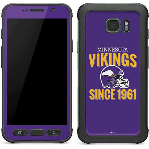 NFL Minnesota Vikings Helmet Galaxy S7 Active Skin