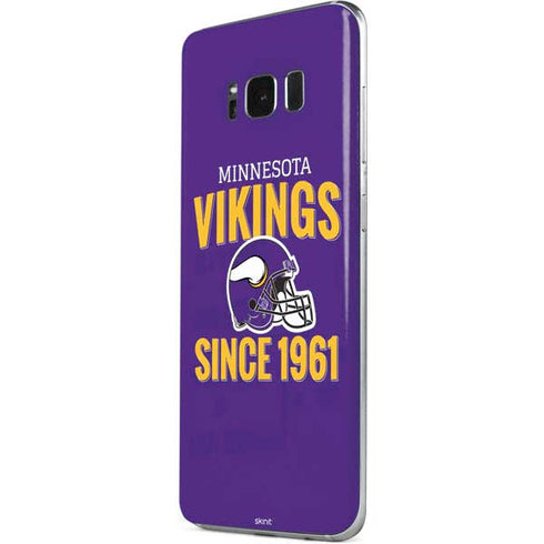 NFL Minnesota Vikings Helmet Galaxy S8 Skin