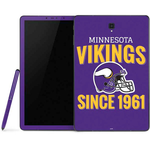 NFL Minnesota Vikings Helmet Samsung Galaxy Tab Skin