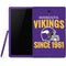 NFL Minnesota Vikings Helmet Samsung Galaxy Tab Skin