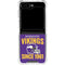 NFL Minnesota Vikings Helmet Galaxy Z Flip5 5G Clear Case