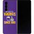 NFL Minnesota Vikings Helmet Galaxy Z Fold4 5G Skin