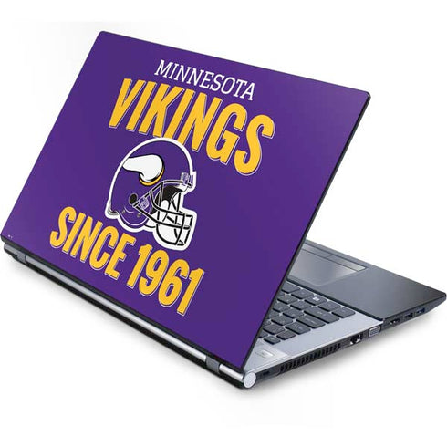 NFL Minnesota Vikings Helmet Generic Laptop Skin