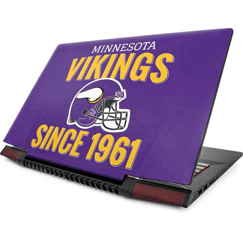 NFL Minnesota Vikings Helmet Lenovo IdeaPad Skin