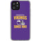 NFL Minnesota Vikings Helmet iPhone 11 Pro Clear Case