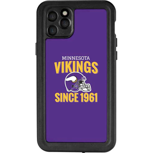 NFL Minnesota Vikings Helmet iPhone 11 Pro Max Waterproof Case