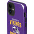 NFL Minnesota Vikings Helmet iPhone 12 Mini Impact Case