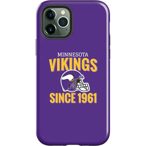 NFL Minnesota Vikings Helmet iPhone 12 Pro Impact Case