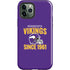 NFL Minnesota Vikings Helmet iPhone 12 Pro Impact Case