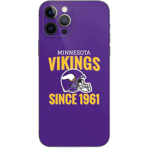 NFL Minnesota Vikings Helmet iPhone 12 Pro Skin