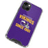 NFL Minnesota Vikings Helmet iPhone 13 Mini Clear Case