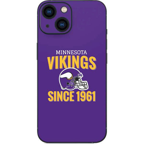 NFL Minnesota Vikings Helmet iPhone 13 Mini Skin