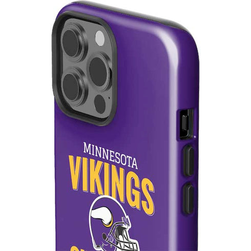 NFL Minnesota Vikings Helmet iPhone 13 Pro Max Impact Case