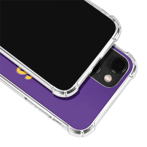 NFL Minnesota Vikings Helmet iPhone 14 Clear Case