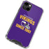 NFL Minnesota Vikings Helmet iPhone 14 Clear Case