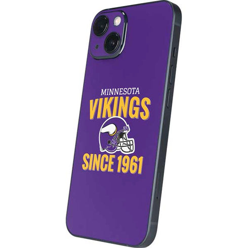 NFL Minnesota Vikings Helmet iPhone 14 Plus Skin