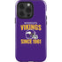 NFL Minnesota Vikings Helmet iPhone 14 Pro Impact Case