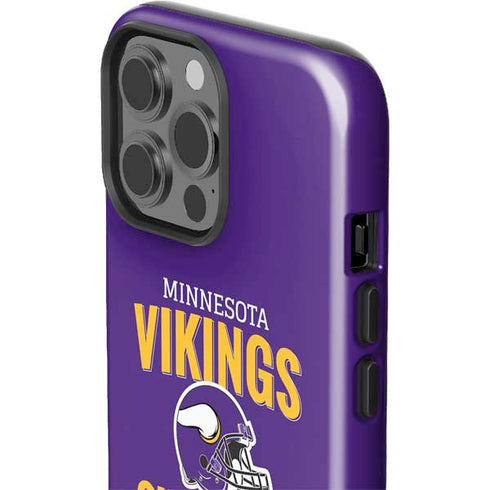 NFL Minnesota Vikings Helmet iPhone 14 Pro Max Impact Case