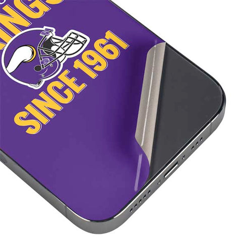 NFL Minnesota Vikings Helmet iPhone 14 Pro Skin