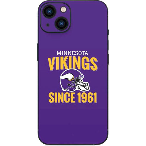 NFL Minnesota Vikings Helmet iPhone 14 Skin