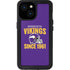 NFL Minnesota Vikings Helmet iPhone 15 Waterproof Case