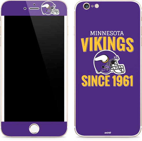 NFL Minnesota Vikings Helmet iPhone 6/6s Plus Skin