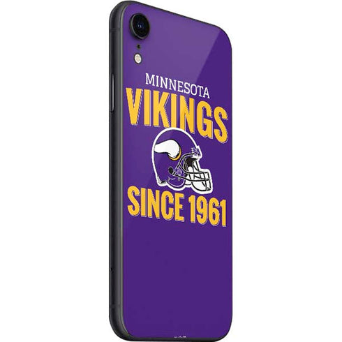 NFL Minnesota Vikings Helmet iPhone SE (2nd & 3rd Gen) Skin