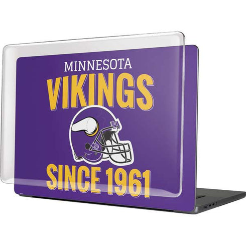 NFL Minnesota Vikings Helmet MacBook Pro 16in (2021-25) Case plus Skin