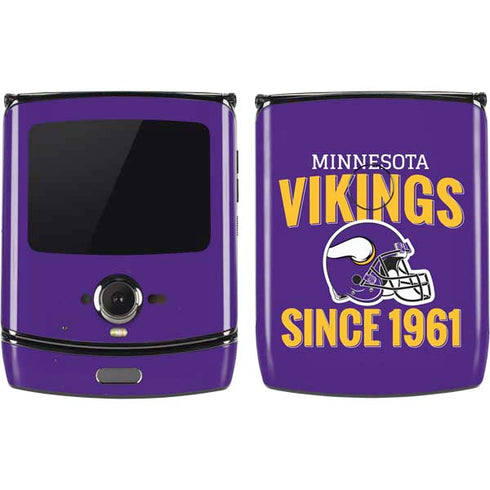 NFL Minnesota Vikings Helmet Motorola RAZR Skin
