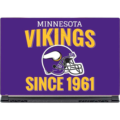 NFL Minnesota Vikings Helmet MSI GS65 Stealth Laptop Skin